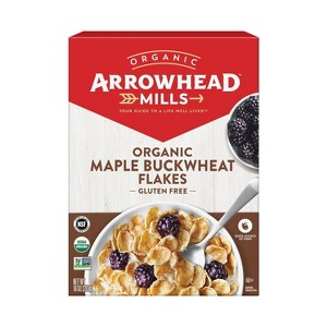 Arrowhead Mills Maple Organic Cereal , Buckwheat Flakes, 10 Ounce (Pack of 6) - 1 of 1