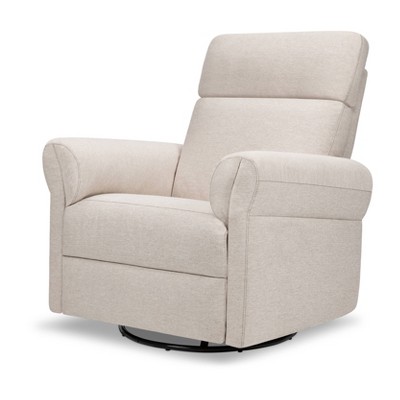 DaVinci Suzy Flex Swivel Recliner with Adjustable Arms & Headrest