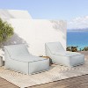 Christopher Knight Home Maire Patio Modern Minimalist Versatile Bean Bag Lounge Chair (Set of 2) - 2 of 4