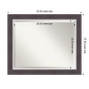 Amanti Art Ellie Beveled Framed Bathroom Vanity Wall Mirror - 3 of 4
