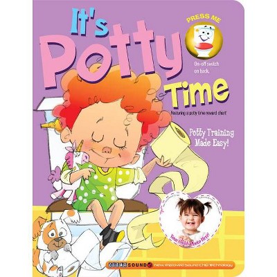 It's Potty Time for Girls - (Time To...Book) by  Smart Kidz (Board Book)