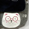 Slickblue Cat Pattern, Soft & Roomy, Shoulder Bag, Travel Style, Gray, Large Capacity - 2 of 4