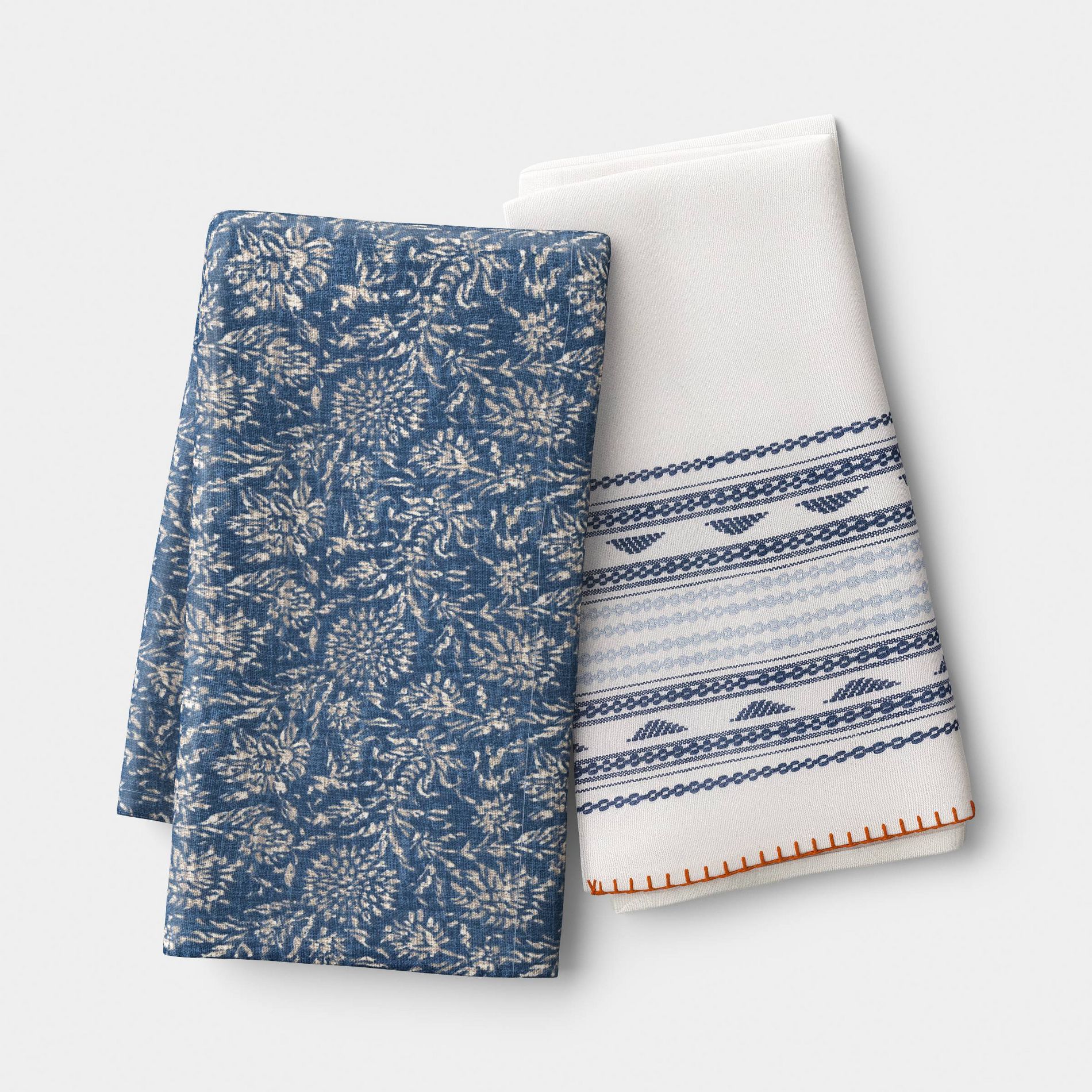 2pk Batik Kitchen Towels - Threshold™