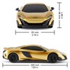 CMJ RC Cars: McLaren 675LT - Gold - 1:24 Scale, 2.4GHz, LED Headlights - 2 of 4