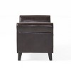 NicBex Storage Bench Storage Organizer Ottoman Padded Seat Cushion with Arms for Living Room, Bedroom - 4 of 4