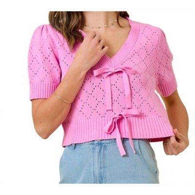 Women's Penelope Bow Top - day + moon