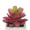 Unique Bargains Artificial Plants Ceramic Pot Plastic 2.01"x2.01"x2.95" 1 Pc - 4 of 4