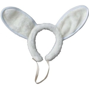 Forum Novelties White Bunny Ears - 1 of 1