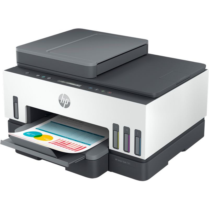 HP Inc. Smart Tank 7301e All-in-One InkJet Printer, Color Mobile Print, Scan, Copy,, 2 of 9