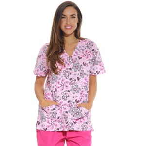 Just Love Women's Medical V-Neck Scrub Tops - 1 of 3