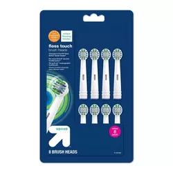 Floss Touch Replacement Brush Heads - 8ct - up & up™