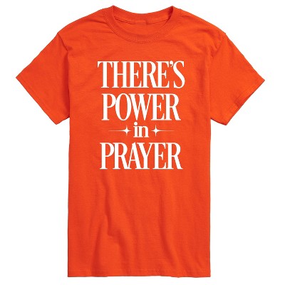 Men's - Instant Message - There's Power In Prayer Short Sleeve Graphic T-Shirt