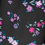 black floral
