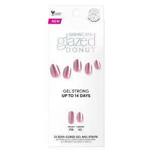 Dashing Diva Glaze Nail Art - Sangria Glaze - 32ct - 1 of 4