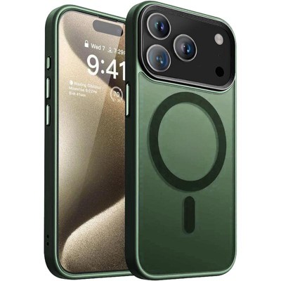 Entronix [Magnetic] Case Compatible with iPhone 17 Pro Max - Translucent Frosted Matte