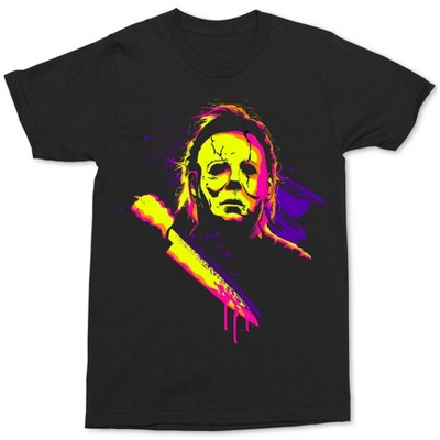 Changes Mens Halloween Graphic T-Shirt, Black, Medium