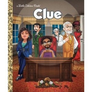 Clue (Hasbro) - (Little Golden Book) by  Megan Roth (Hardcover) - 1 of 1