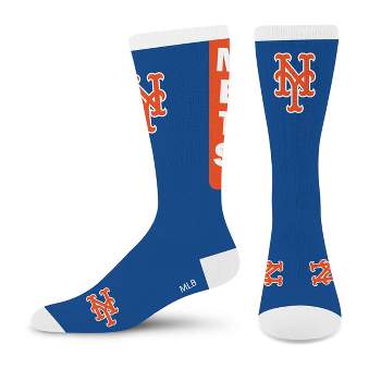 MLB New York Mets Large Crew Socks