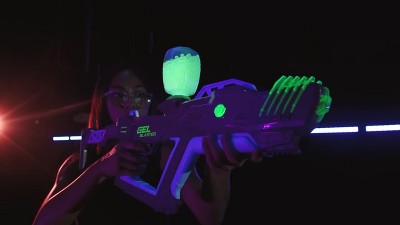 Dropship Shooting Targets For Nerf Guns Shooting Game Glow In The