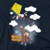 Curious George Flight Adult T-Shirt - 2 of 4