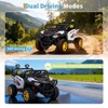24V 2 Seater Ride On Car for Big Kids, Electric UTV Car with Remote Control, 4-Wheeler Suspension, Soft Start, 3 Speeds, Led Lights - 3 of 4