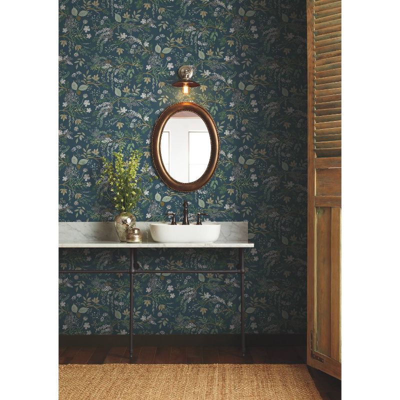 Rifle Paper Co. Juniper Forest Peel and Stick Wallpaper Evergreen, 1 of 8