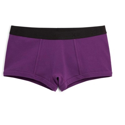 Tomboyx Boy Short Underwear, Cotton Stretch Comfortable Boxer Briefs,  (xs-6x) Imperial Purple 4x Large : Target