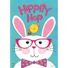 Hippity Hop Bunny Easter House Flag Chick Humor 28" x 40" Briarwood Lane - 3 of 4