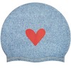 Sporti x Alex & Gretchen Walsh Blue Jean Baby Silicone Swim Cap - 3 of 4