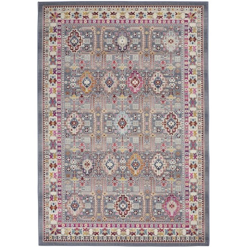 Nourison Vintage Kashan Bohemian Floral Indoor Area Rug - image 1 of 4