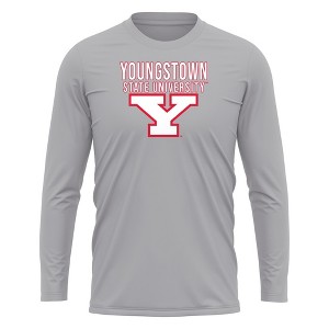 Men's Youngstown State University Adult Sport Long Sleeve Shirt Primary Logo - 1 of 4