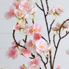 Nearly Natural 41-in Artificial Cherry Blossom Flower Stems, Set of 3, Pink - 3 of 3