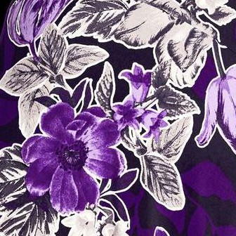 purple floral