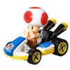 Hot Wheels Mario Kart 1:64 Scale Toad, Standard Kart Collectible Vehicle - 3 of 4