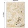 Machine Washable Non-Slip Runner, Modern Abstract Geometric Print Area Rug, Traditional Carpet for Hallway Bedroom Living Room - 2 of 4