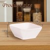 Aoibox Ultra-Strong Ceramic Dip Bowls Set, 6-Pack Mini Bowls for Soy Sauce, Condiments, Ketchup, Vinegar, BBQ, Party Dinner - 4 of 4