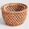 Plum & Post Emlyn Rattan Decorative Baskets Set of 2 Without Handles - 4 of 4