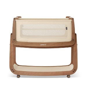 SnuzPod5 Bedside Bassinet Walnut - 1 of 4