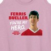 Women's - Ferris Bueller's Day Off - Ferris My Hero Graphic Racerback Tank - 2 of 4