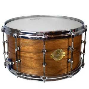Sawtooth Hickory Series Snare Drum 14" x 7.5", Natural Gloss - 1 of 1