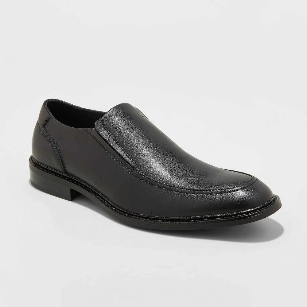 size 11 Men's Lincoln Loafer Dress Shoes - Goodfellow & Co Black 11