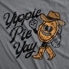 Womens Funny T Shirts Yippie Pie Yay Sarcatic Pie Lovers Graphic Tee For Ladies - Crazy Dog Women's T Shirt - 2 of 4