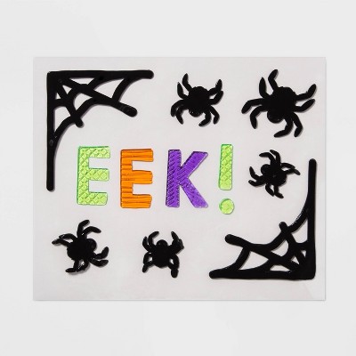 Spider Webs Halloween Gel Window Clings - Hyde & EEK! Boutique™