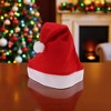 Unique Bargains Christmas Hat Polyester Red 11.02"x15.75" 1 Pc - 2 of 4