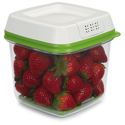 Rubbermaid Produce Food Storage, 6.3 Cup, Green