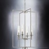 Urban Ambiance Luxury New Traditional Chandelier 31.75''H x 18''W,  Brushed Nickel Finish,  Griffith Collection, UHP3984 - 4 of 4