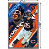 Trends International NFL Chicago Bears - Cole Kmet 24 Framed Wall Poster Prints - 3 of 4