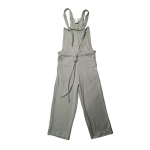 Girl Tween Knit Drawstring Overalls - Area Code 407 - 1 of 1