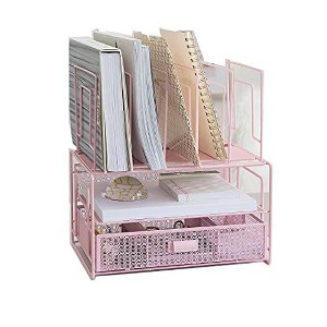 Blu Monaco Desk Organizer with File Sorters & Drawer - 1 of 4