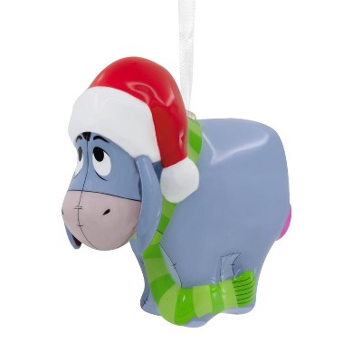 Hallmark Disney Eeyore with Santa Hat Christmas Tree Ornament